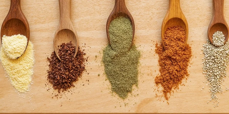 Lemon zest sprinkled over a cutting board