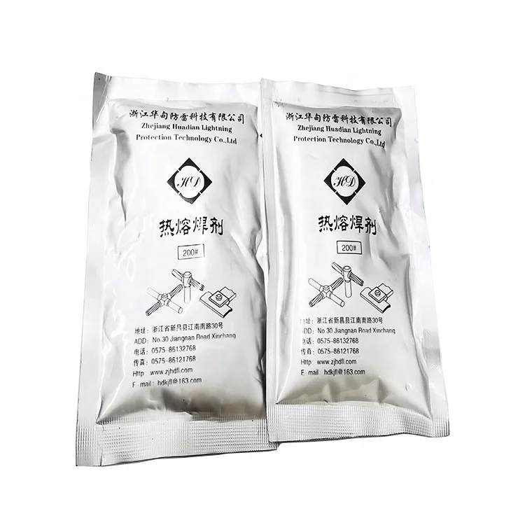
HUA DIAN High Quality Exothermic Welding Flux Welding Powder For Sale 