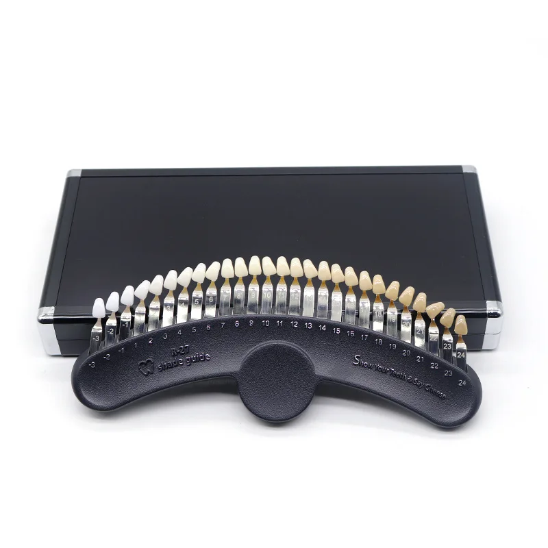 3D 27 Colors Dental Teeth Whitening Bleaching Shade Guide