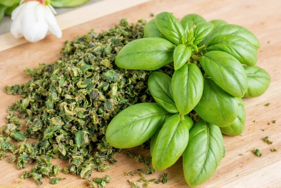 Dry Basil to Fresh Conversion: A Culinary Hack for Every Home Chef