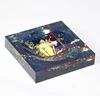 Custom Design PMMA Candy Dish Desktop Favor Decorative Acrylic Bowl with Printed Pattern