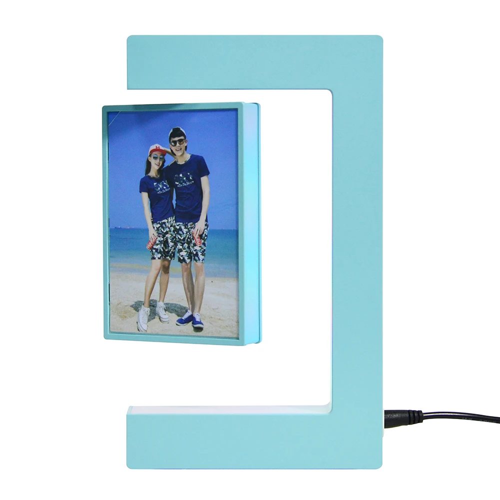 

Customized Size Wood Floating Photo Picture Frame for Kids Birthday Gift