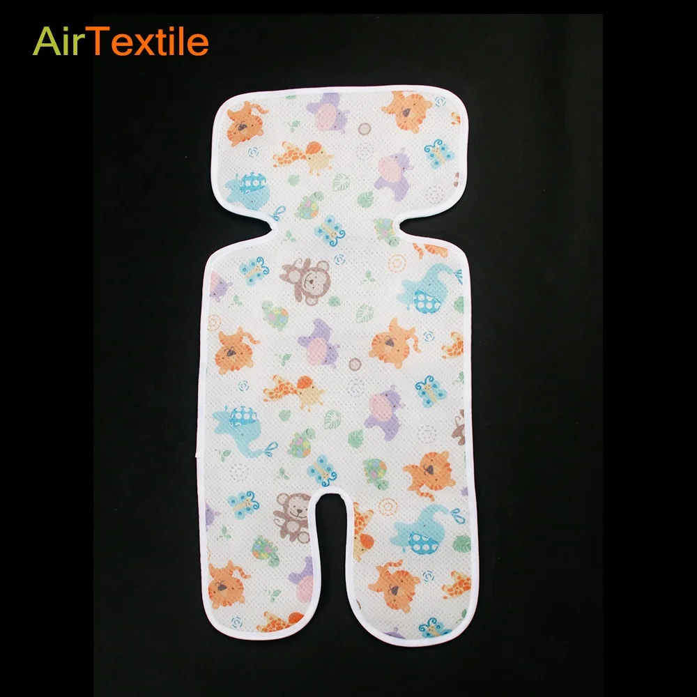 

3d spacer mesh breathable soft baby stroller mat