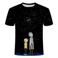 

2019 New Rick and Morty By Jm2 Art 3D T Shirt Men Tshirt Summer T-Shirt Short Sleeve Tees O-neck Tee Tops