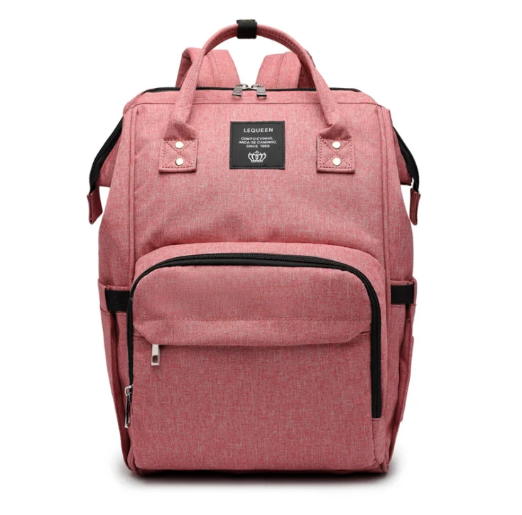 

Manufacture good price mom baby diaper backpack bag multifunction baby bag diaper, Beige, check, golden, multi, plum, red, rose madder, silver, yellow