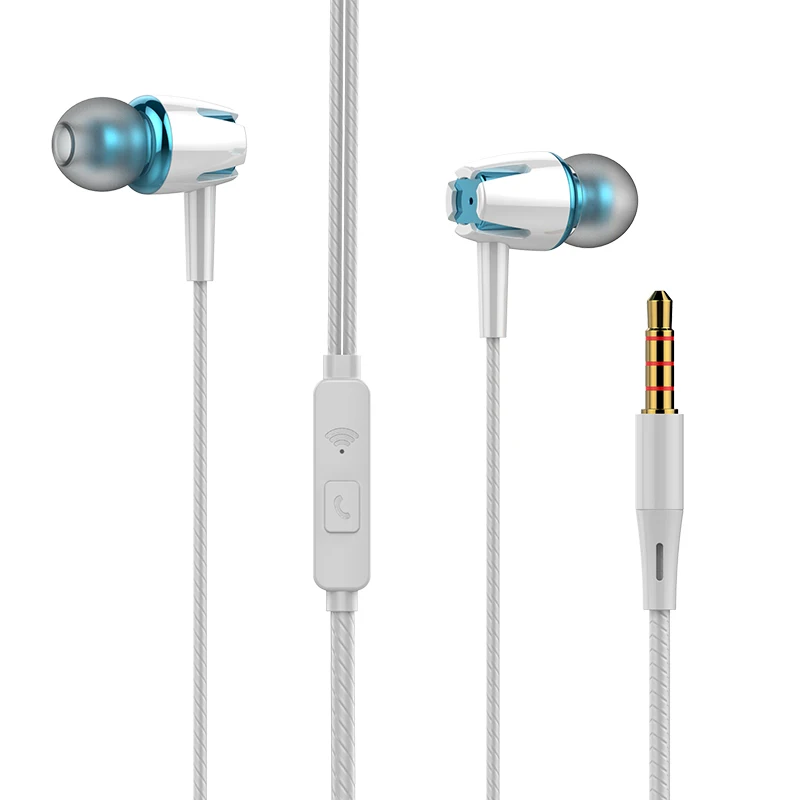 

Hot Sale Cheap Stereo Earbuds Wired Earbuds 3.5mm With Mic Volume Mobile Phone Headset