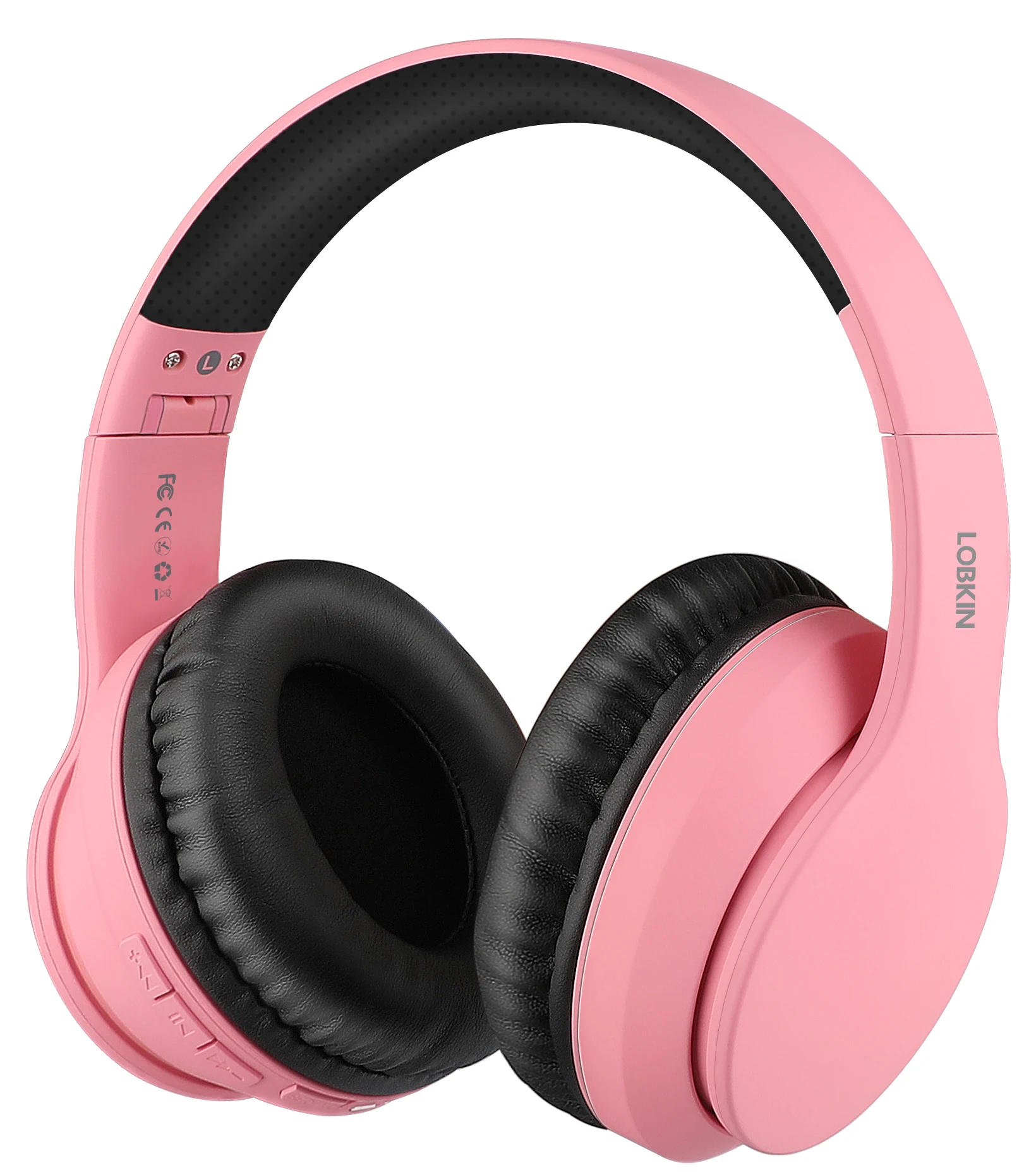 

Eson Style Pink V5.0 Overhead Headsets HiFi Bass Stereo Wireless Build In Microphone Outdoor Hands-fre Bluetooth Headphones, Black, blue, brown, gold, red