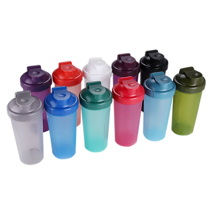 

Loop Top Sports Protein Shaker Bottle with Mixing Ball, Orange, green, blue, red, black, pink or customized colors