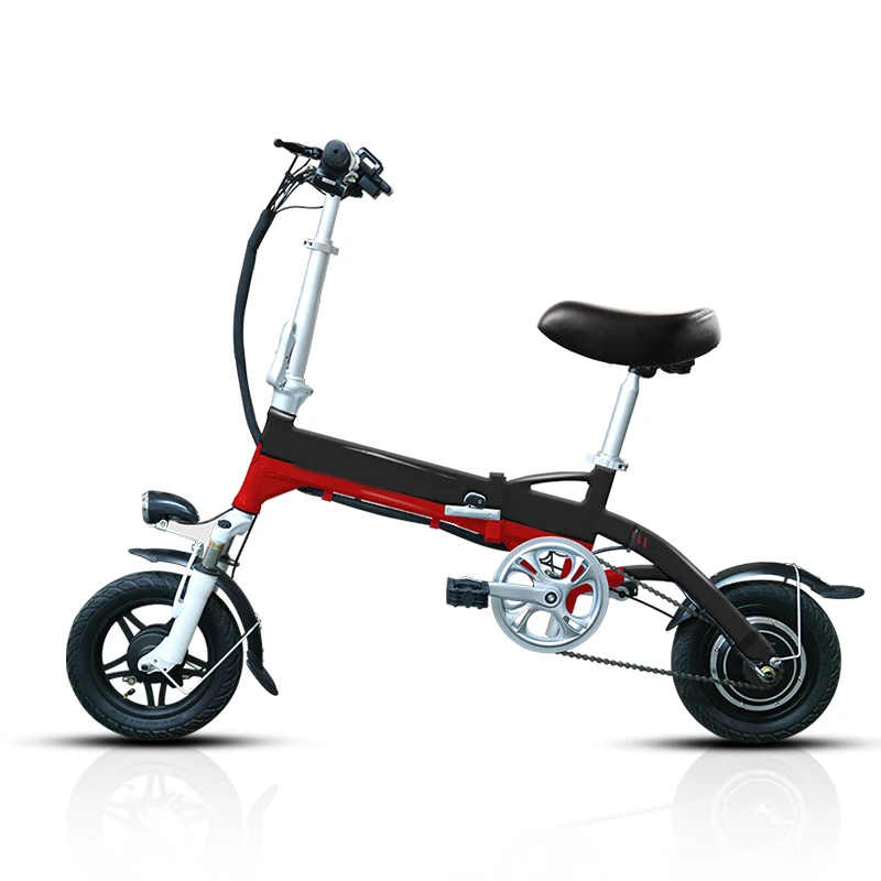 

36V Electric Bicycle Aluminum frame Lightweight Mini E Bike 6Ah 8Ah Battery Foldable E-bike 10 Inch Tire Folding E Bike