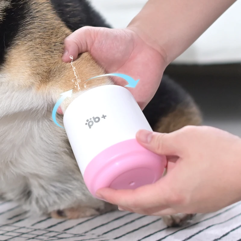 
Factory Direct Sale Durable Paw Washing ABS Pet Luxury Portable Dog Foot Cleaner 