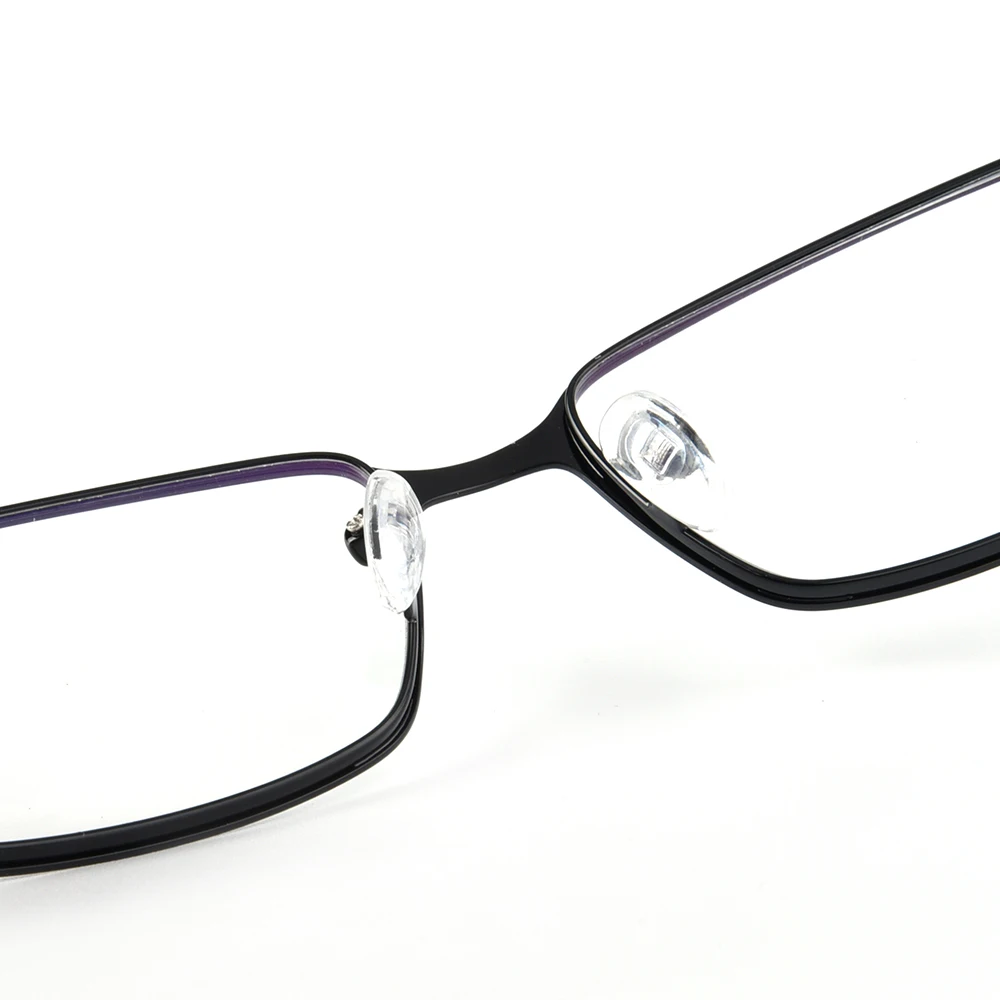Cash Sale Business Stainless Steel Material Rectangle Glasses Frame