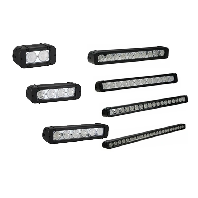 New design single row 30inches 12v-24v led warning light bar waterproof LED Light Bar Auto Car LED Head Light
