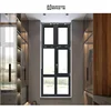 factory thermal break two way opening aluminum frame glass tilt turn window and casement