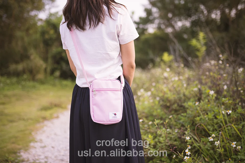 
Custom logo mini single crossbody shoulder bag girls small sling satchel 