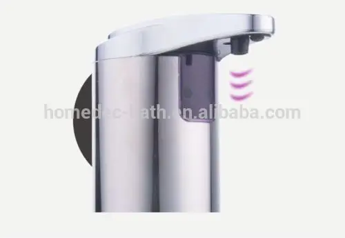 
Stainless Steel Hands Free Automatic IR Sensor Touchless Soap Liquid Dispenser 