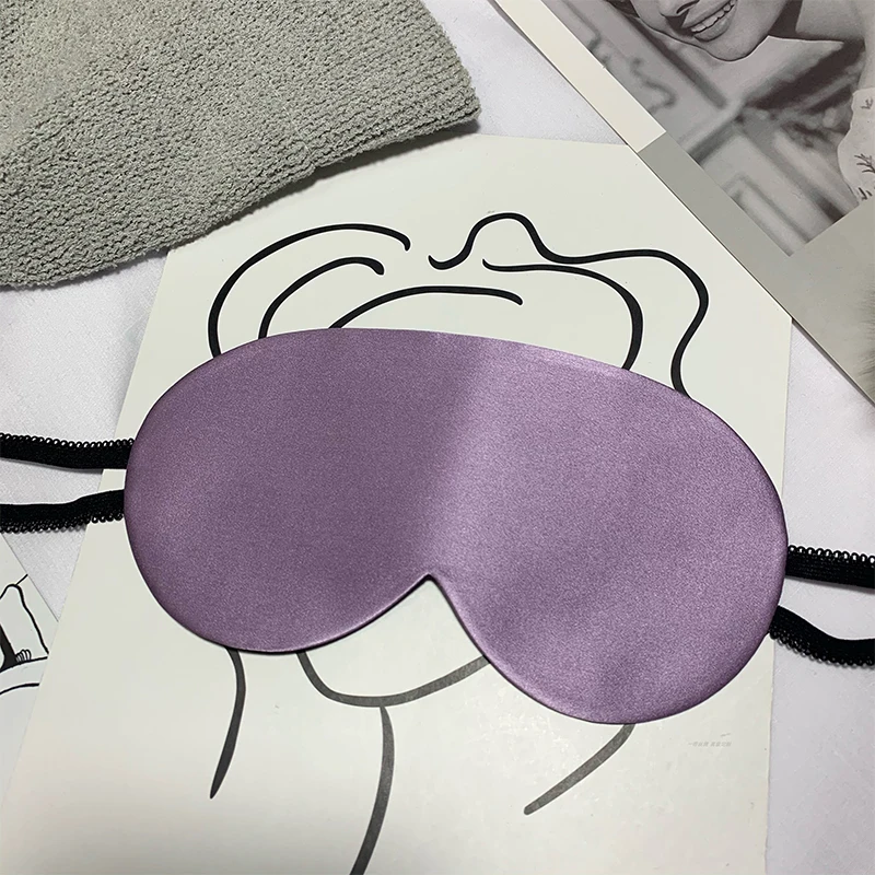 

Luxury Sleep Blindfold Cover Boxes 19MM 100%Pure mulbery silk eye mask