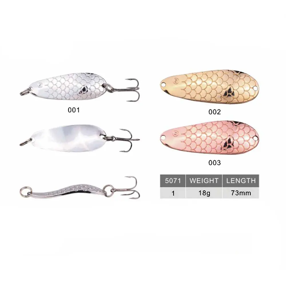 

Low Price Wholesale Metal trolling Fishing Spoon Lure, Customized