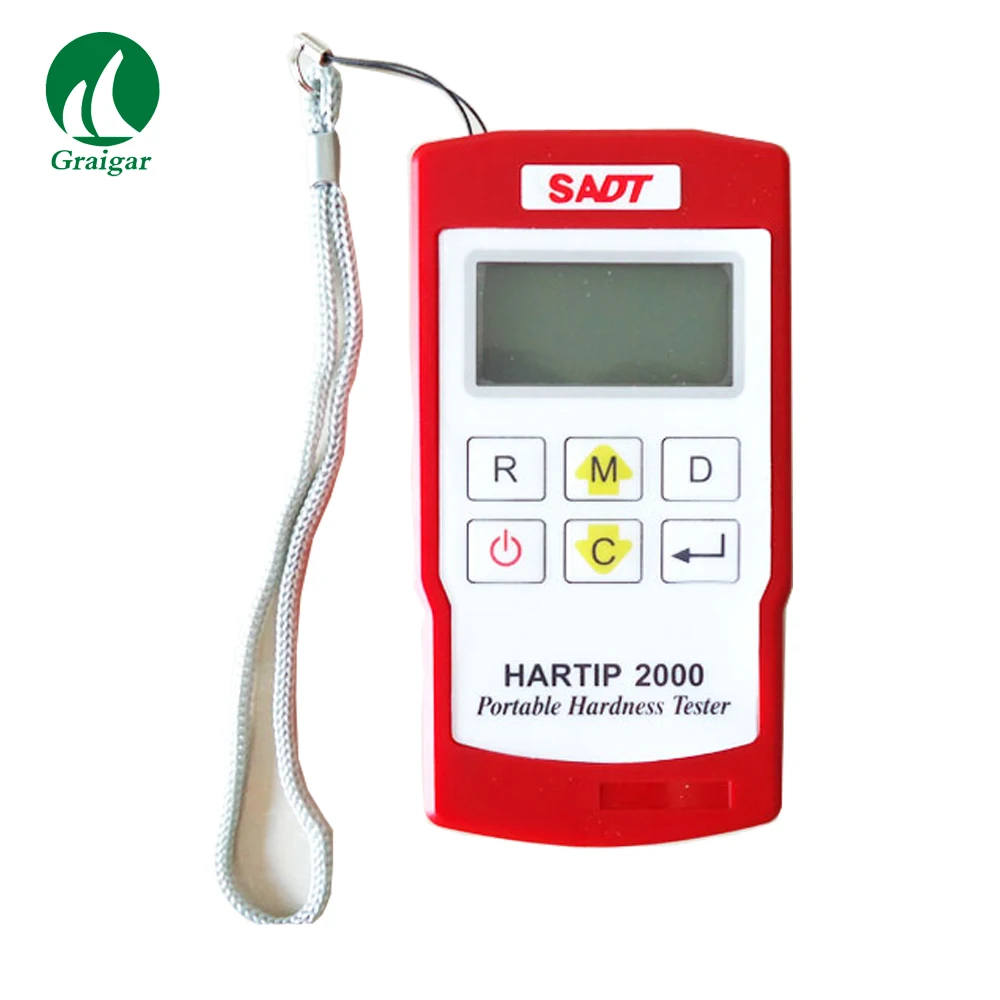 

HARTIP-2000 High Accuracy SADT Leeb Hardness Tester Digital HARTIP2000 Measuring Gauge LCD Display 999 Data for Memory
