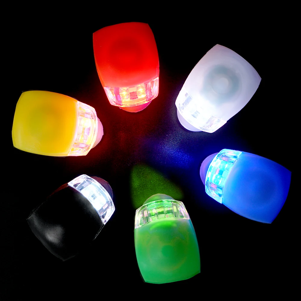 

Wholesale Multicolor Highlight Led Frog Bicycle Light Bicycle Rear Lights Convenient and Safe at Night Waterproof Button Cell