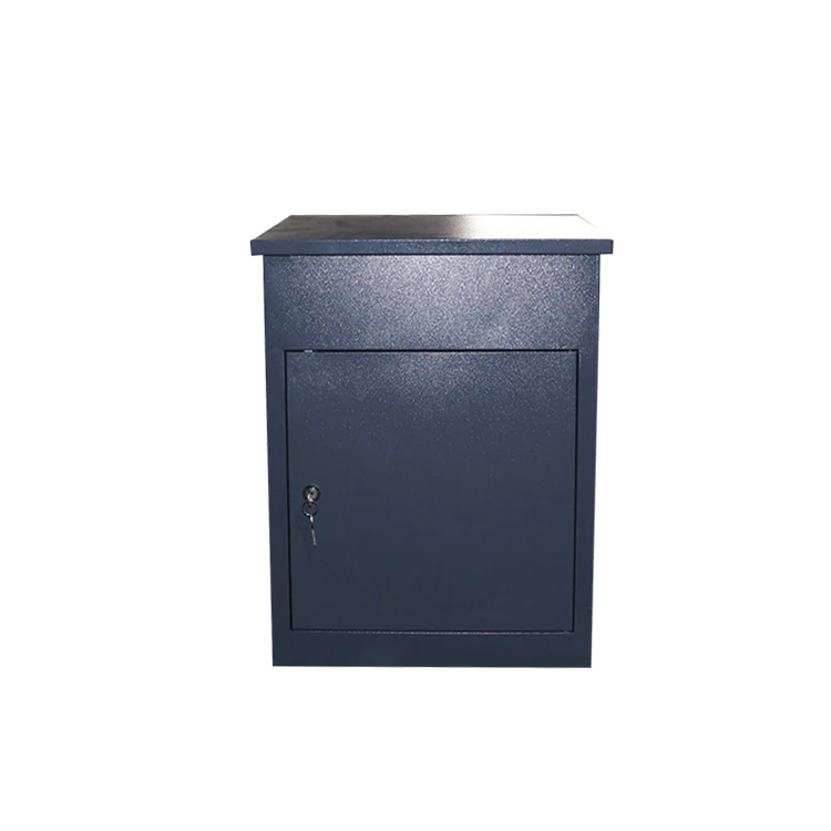 

customized sheet metal parcel box delivery box drop box