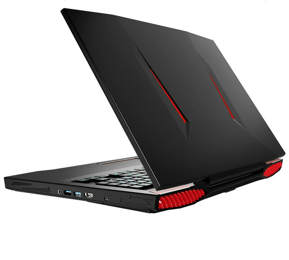 

17.3 inch Intel i7 7700HQ 4 cores 8 threads GTX 1060 GDDR5 6G Backlit Keyboard 16GB/32GB DDR4 Ram Gaming Laptop Computer, Black