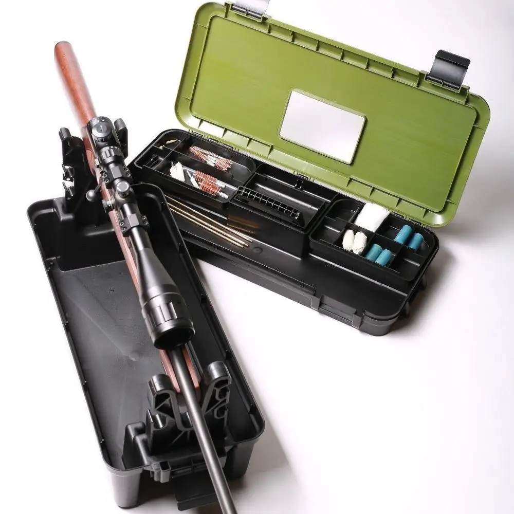 

shooting range box hunting gun vise bench rest outdoor mtm