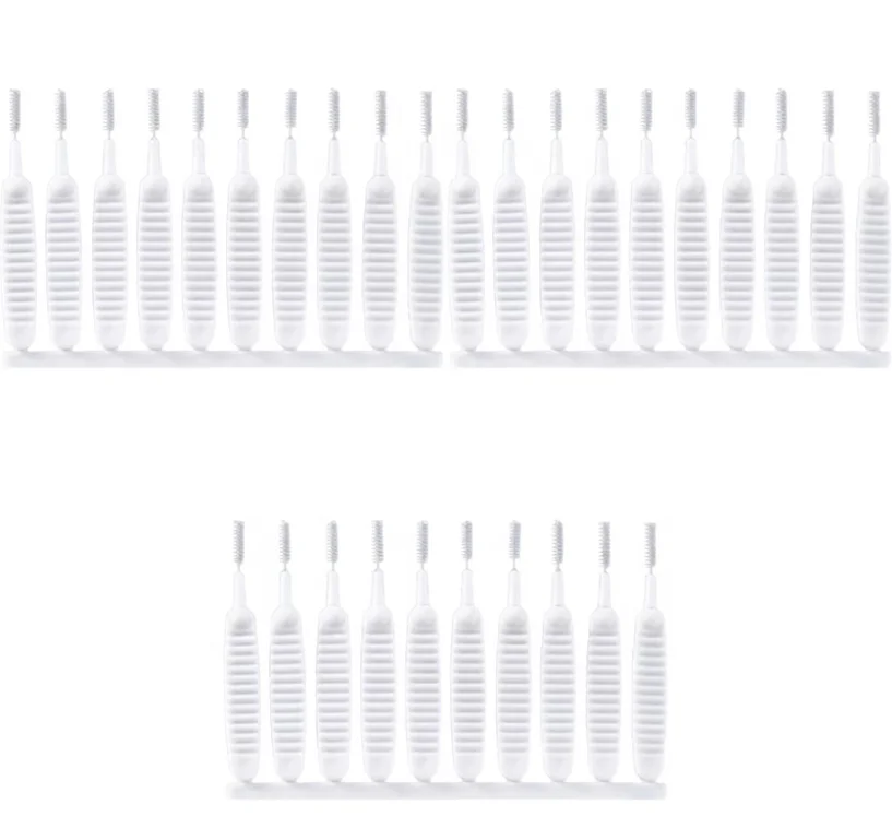 

Shower and mobile phone hole cleaning brush Clean artifacts to prevent clogging of gaps Mini cleaning brush, White