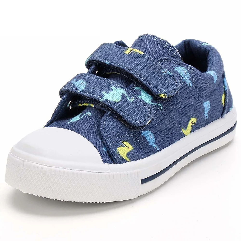 

Attractive Design Antiskid Durable Boys Canvas Fashion Shoes, Blue/oem