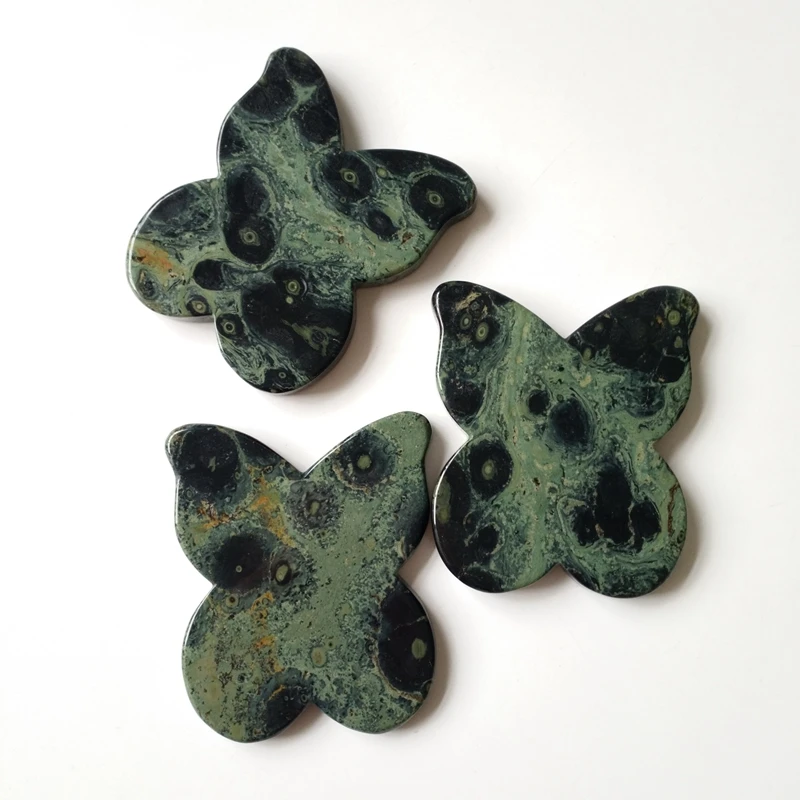 

2021 butterfly shape jade guasha tools kambaba jasper scraping massage tool