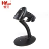 F cheap price1D Wired CCD handheld barcode scanner 5 mil bar code reader with stand
