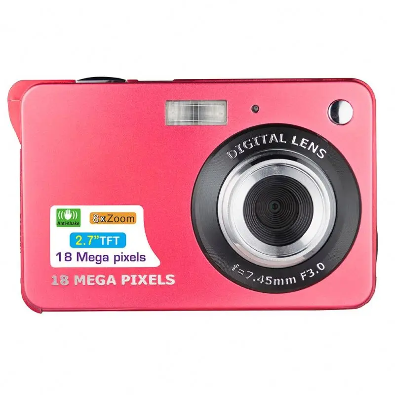 

2.7 inch TFT LCD hot selling fashion digital camera