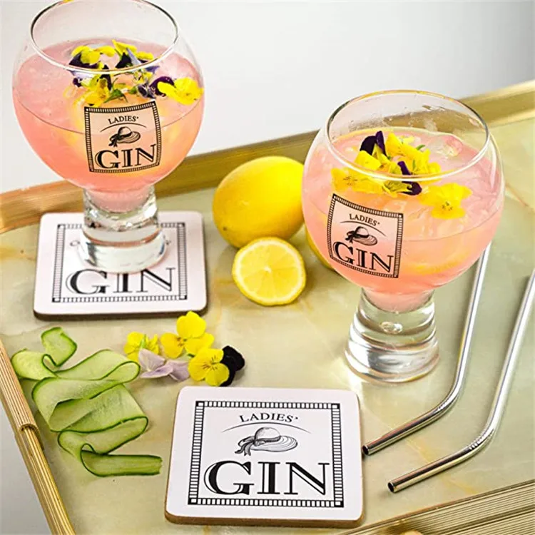 Short Stem Thick Base Bubble Ladies' Gin Glass Buy Gin Glass,Ladies