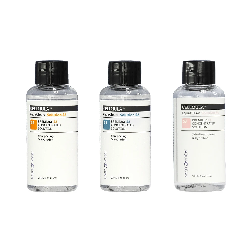 

Premium Aqua Peeling Solution Skin Clean 50ml Per Bottle Hydra dermabrasion Facial Massage Serum SPA, Clear