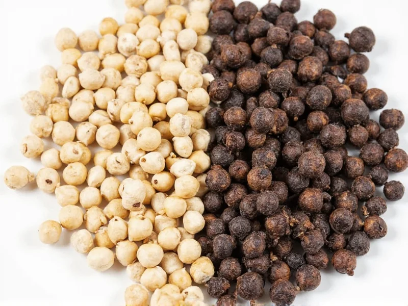 White vs Black Pepper: Taste Differences Explained