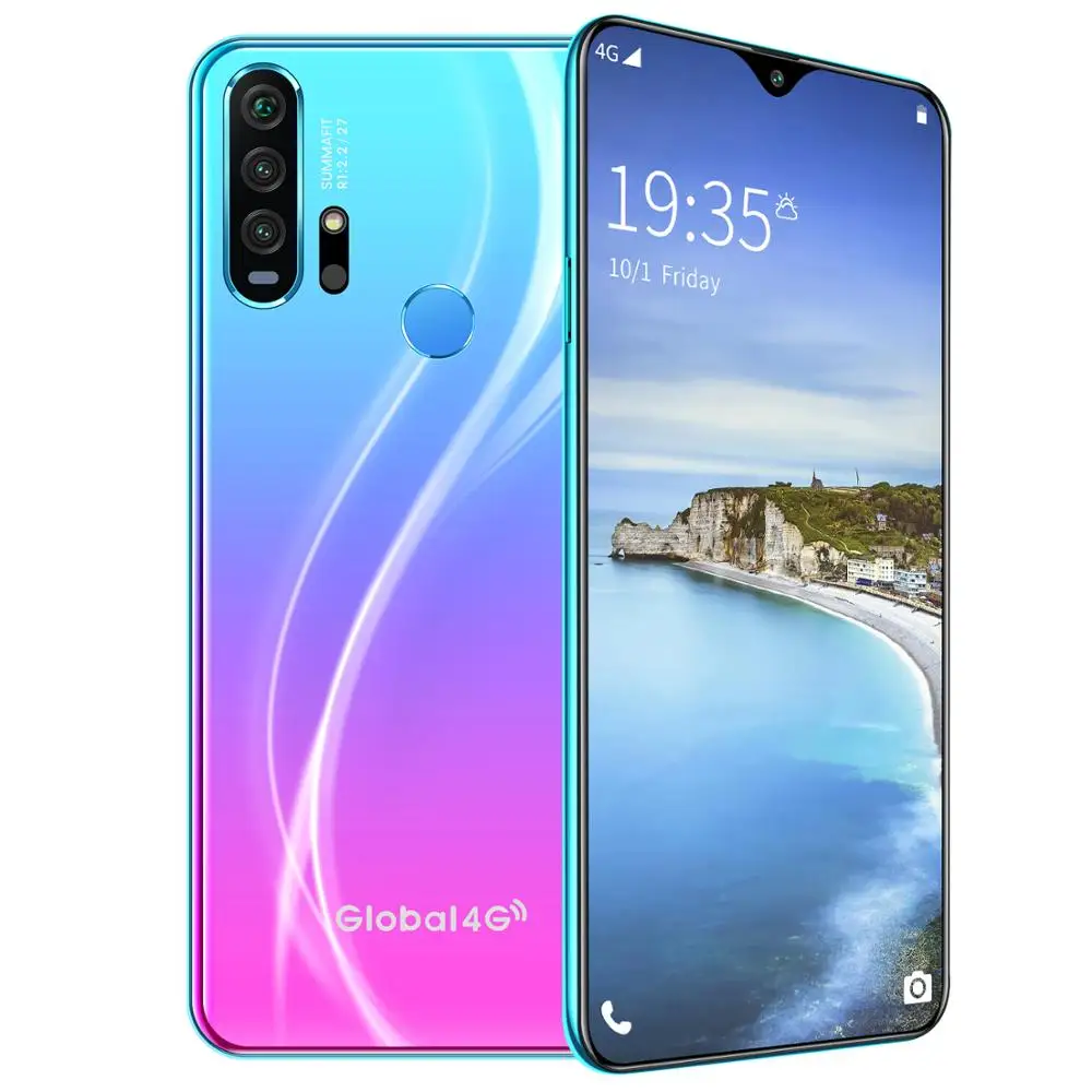 

6GB+128GB 6.3 Inch R30 Pro 10 Core Android 10.0 Phones Lowest Price Cell Phones Smartphones Android Cellphones, Black,purple,blue