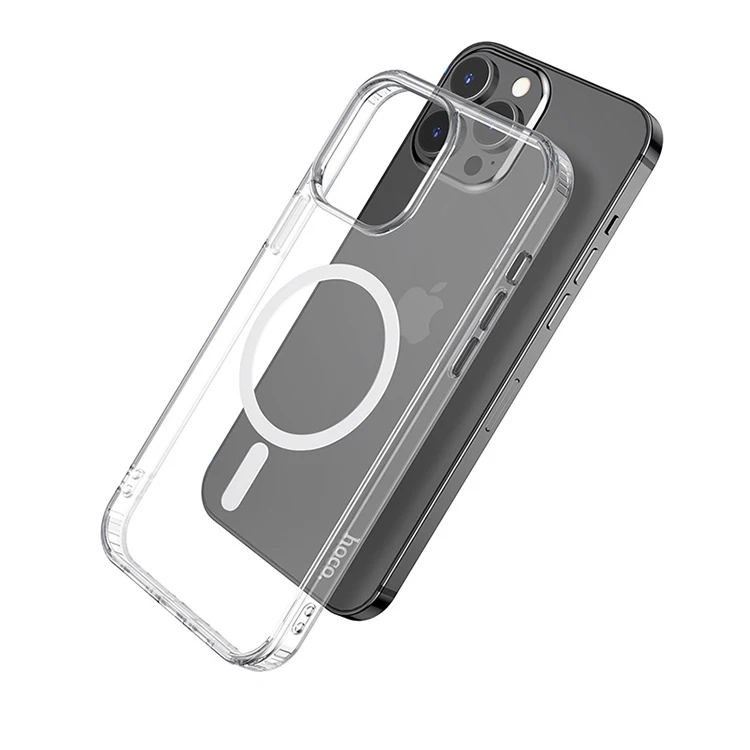 

Magnetic shockproof design clear phone case for iphone 13 mini/13/13pro/13pro max