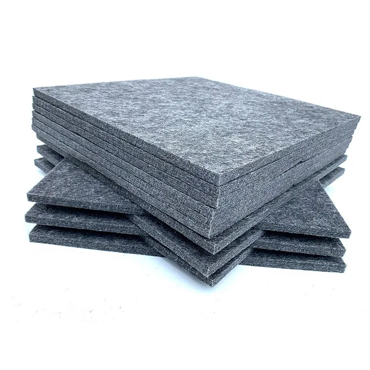 Acoustic Soundproofing Insulation Panel Tiles Absorption Acoustical Ceiling Panel Acoustic