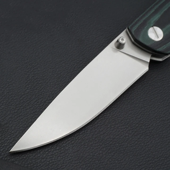 oem d2 钢刀材料空白刀片折叠 hunting 猎刀