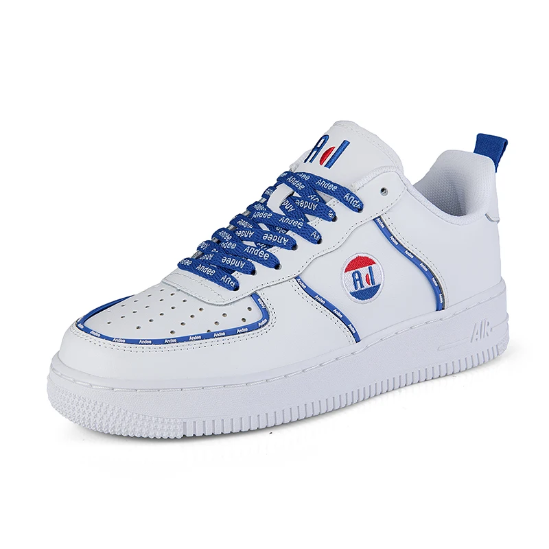 

wholesale custom genuine Leather walking style shoe custom sport fashion sneaker men Casual shoes sneaker sole rubber