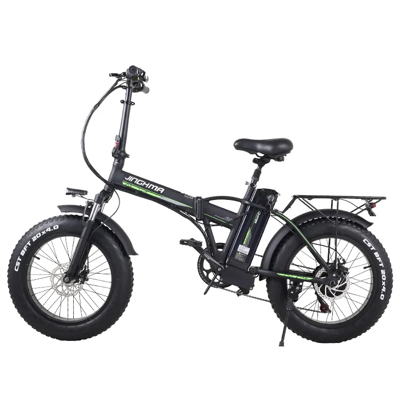 

Ebike Foldable Electric Bike 750W High Speed Removable 48V Battery beach cruiser electric bike scooter with adjustable seat