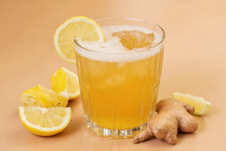 Fresh ginger root used in ginger ale pop production