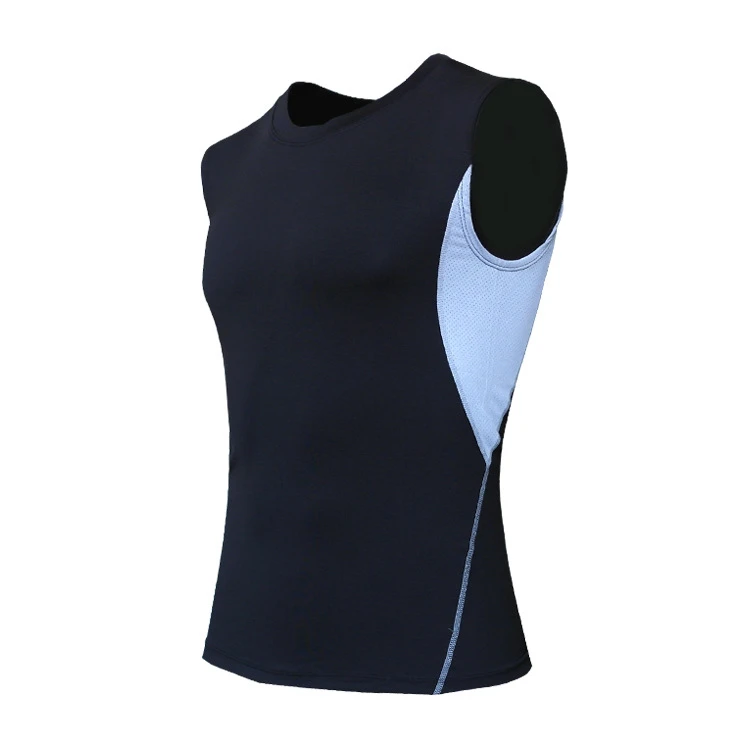 

2021 new fashion men waist trainer vest Tight homme vest for men gym cotton summer men vest cotton