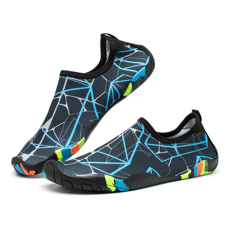 

Non Slip Comfortable Swim Wear Surfing Beach Shoes Logo Custom Men Breathable Barefoot Quick Dry Sport Water Provide Shoes, Multi colors