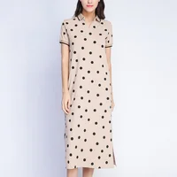 

Chinese suppliers'hot summer sales V Neck casual dress