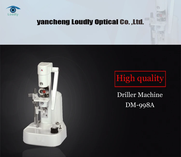 China loudly optical equipments top quality hand drill machine price DM-998A
