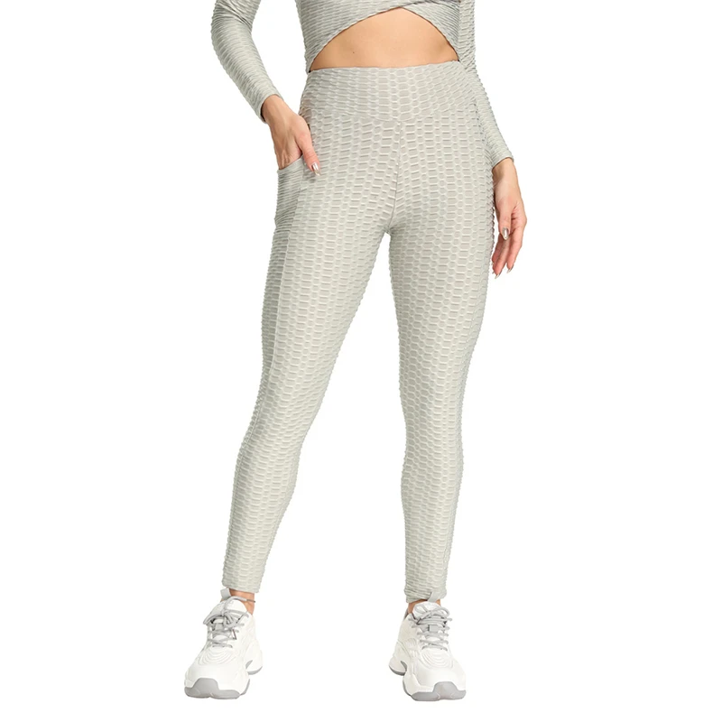 

Women Anti-Cellulite Yoga Pants Sport Leggings Push Up Tights Gym Yoga Leggins High Waist Fitness Running Athletic Trousers, Customized color