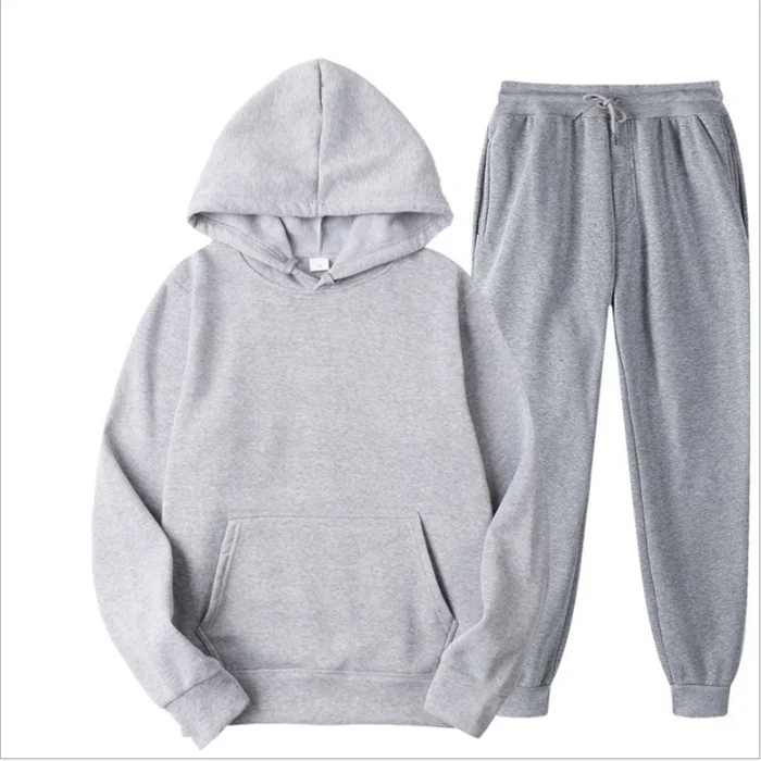 

Custom 100%cotton mens pullover oversize hoodies set men tracksuit sweatshirts men's hoodies set, Customized color