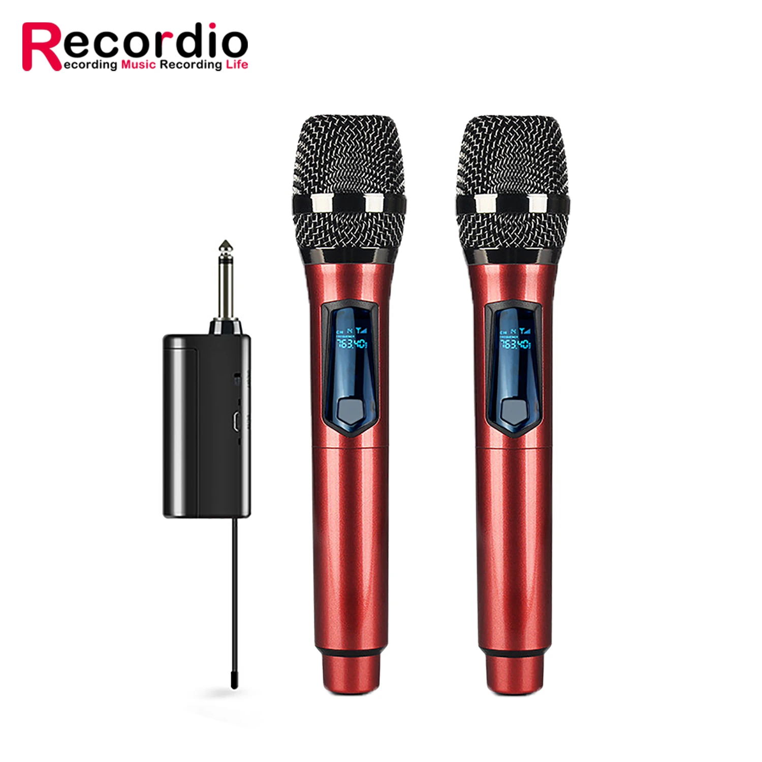 

GAW-012B 2022 The lowest Price Professional VHF Universal 2 Channel Wireless Handheld Microphone with Rechargeable Receiver