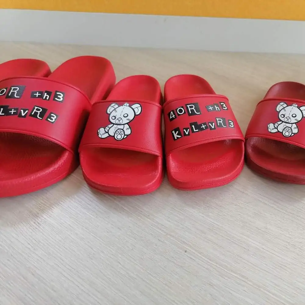 

Custom Logo Slippers Indoor Outdoor Slippers For Men And Women Blank Slipper Slide, Black/white/blue/green/pink/yellow/red