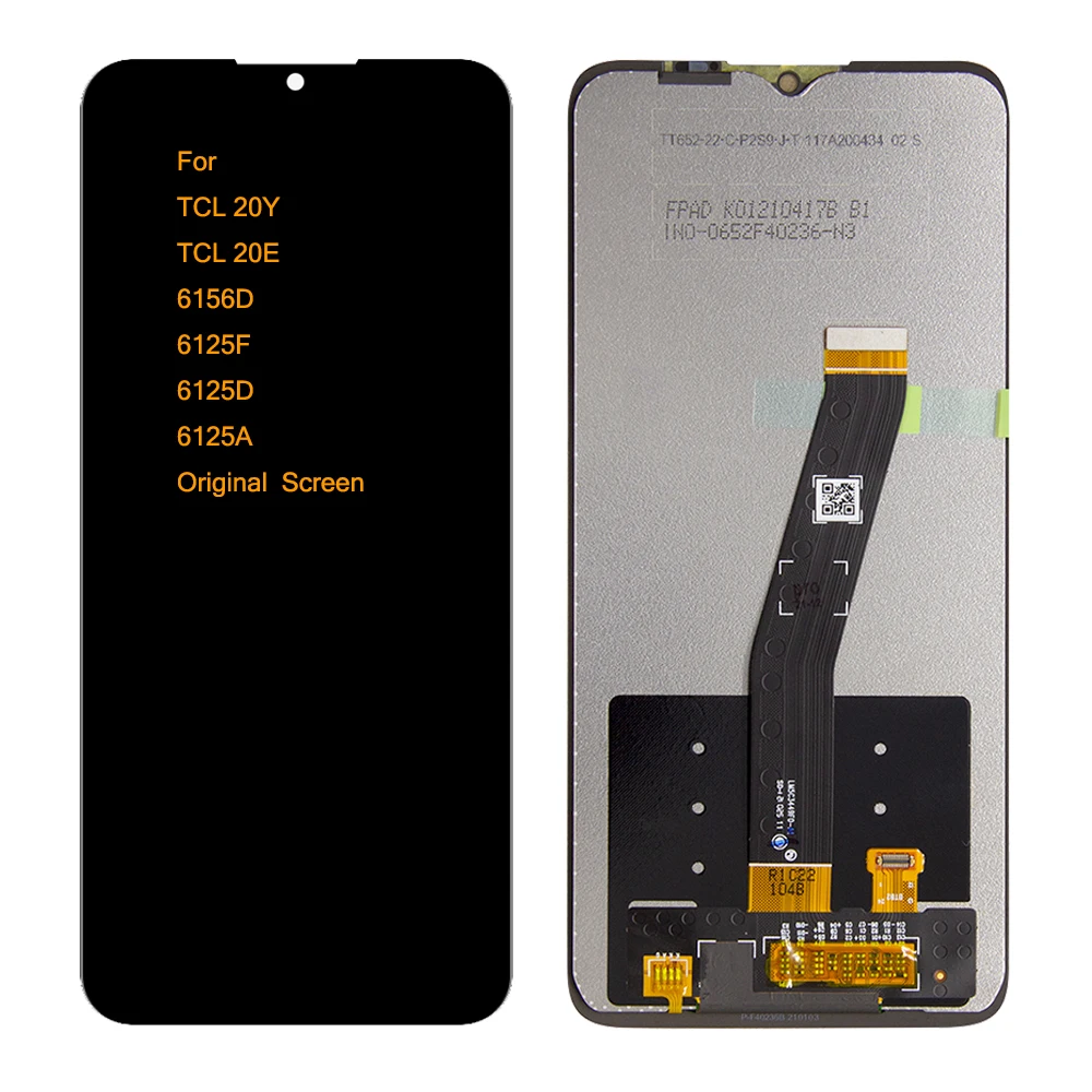 

Compatible with TCL 20Y 20E 6156D 6125F 6125D 6125A Screen original Replacement mobile phone lcd screen